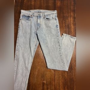 Levi 512 Slim Taper 33W 34L Light Wash